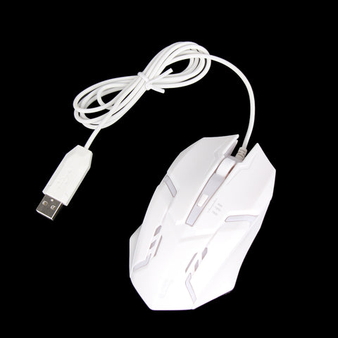 Backlight LED USB Wired Gaming Keyboard w/ 2000 DPI Mouse
