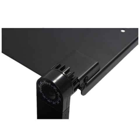 Portable Foldable Adjustable Laptop Table Stand w/ Tray