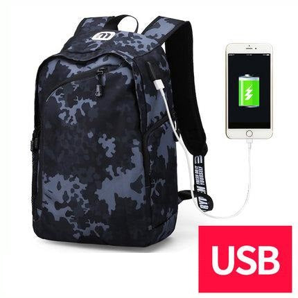 Multi-Function USB Charging 14" Laptop Backpacks
