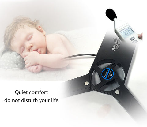 Rotatable USB 2 Fans Cooling For 10-17" PC Laptop