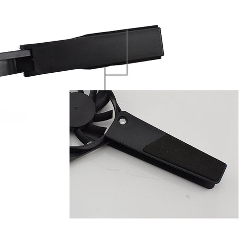 Rotatable USB 2 Fans Cooling For 10-17" PC Laptop