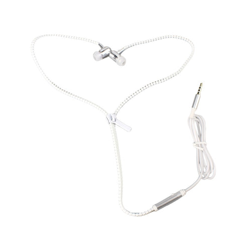 Cute Glow In The Dark Metal Earphones with Mic