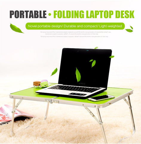 Portable Computer Picnic Desk Camping Folding Laptop Desk