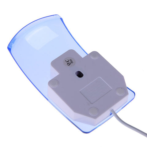 High Quality Transparent Crystal Arrow USB Optical Mouse