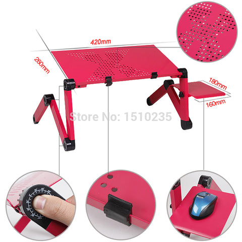Multi Functional Ergonomic Mobile Laptop Table Stand