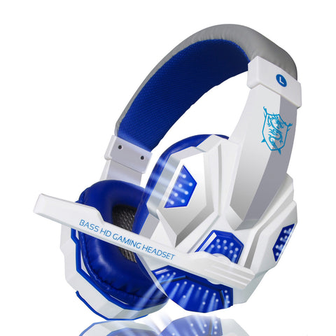 Gaming Big Glowing Headphone w/ Microphone LED Light