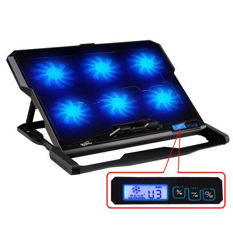 2 USB Ports and Six Cooling Fan for 14.6"-16" Laptop