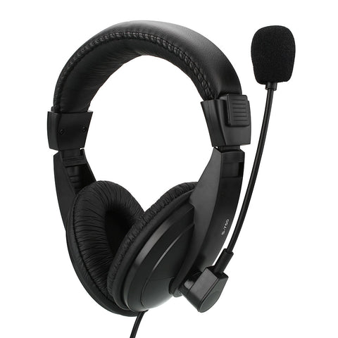 1.6M Wired 3.5mm Gaming Stereo Headphone w/ Mic