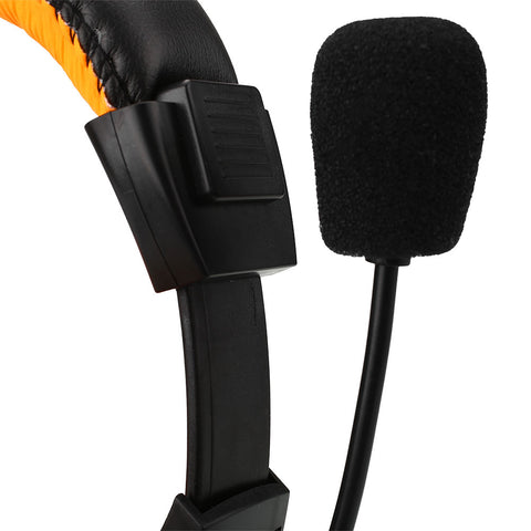 1.6M Wired 3.5mm Gaming Stereo Headphone w/ Mic