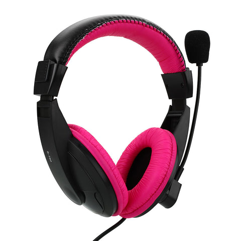 1.6M Wired 3.5mm Gaming Stereo Headphone w/ Mic