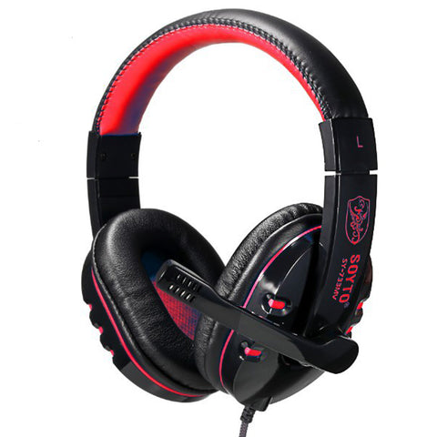 Stereo Bass Gaming Headphone With Microphone