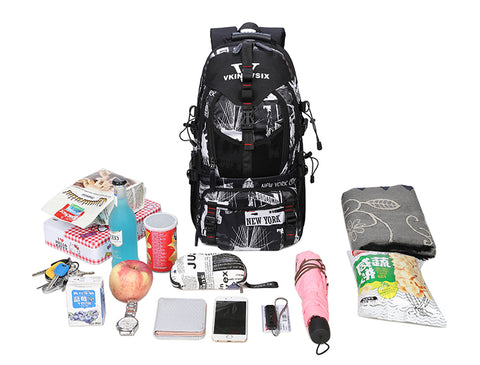 Extra large USB Travel Waterproof 14-17 inch Backpack