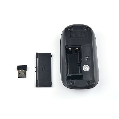 ULTRATHIN WIRELESS 2.4GHZ OPTICAL GAMING MOUSE WITH USB RECEIVER