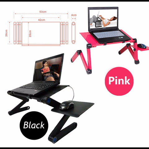 Multi Functional Ergonomic Mobile Laptop Table Stand