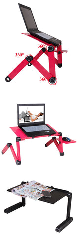 Multi Functional Ergonomic Mobile Laptop Table Stand