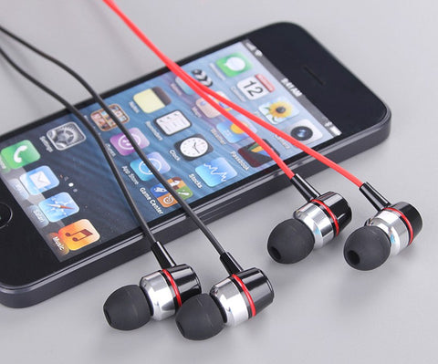 Super Clear Metal Original Bass Earphones