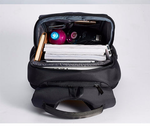 17" Waterproof USB Charging Laptop Backpack
