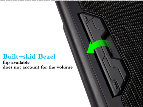 2 USB Ports and Six Cooling Fan for 14.6"-16" Laptop