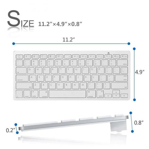 Ultra-Slim Wireless Bluetooth 3.0 Keyboard