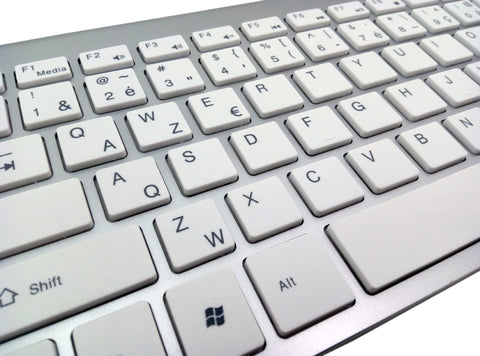 Portable Mute Keys Keyboards 2.4G Ultra Slim Wireless Keyboard