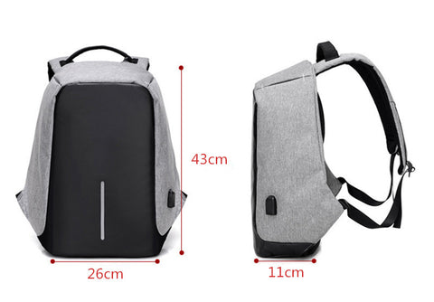Anti-Thief Multi-Function USB Charging Laptop Backpack