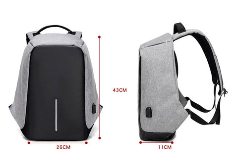 Anti-Thief Multi-Function USB Charging Laptop Backpack