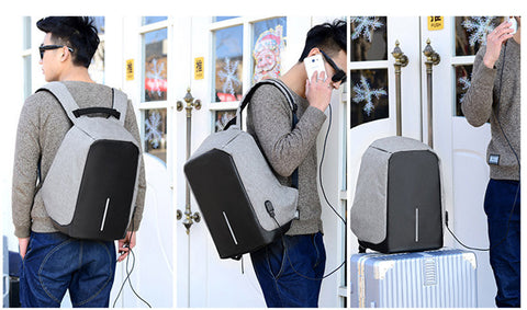 Anti-Thief Multi-Function USB Charging Laptop Backpack
