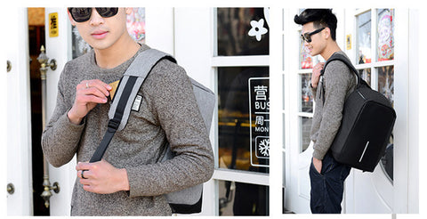 Anti-Thief Multi-Function USB Charging Laptop Backpack