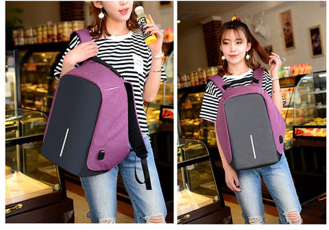 Anti-Thief Multi-Function USB Charging Laptop Backpack