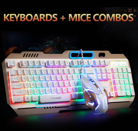 LED USB Gaming Keyboard and Mouse Set