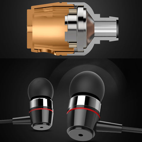 Super Clear Metal Original Bass Earphones
