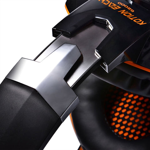 Stereo Gaming Headphones with Mic LED Light