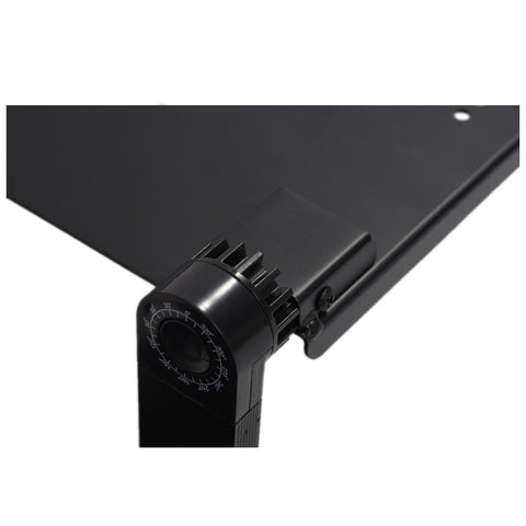 Portable Foldable Adjustable Laptop Table Stand w/ Tray