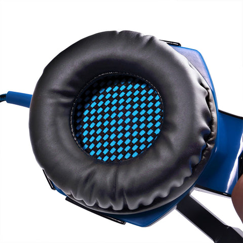 Stereo Gaming Headphones with Mic LED Light