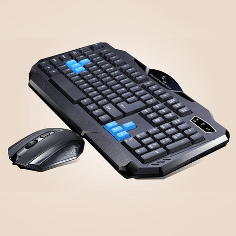 Waterproof 2.4GHz Wireless Keyboard w/ 1600 DPI Game Mouse